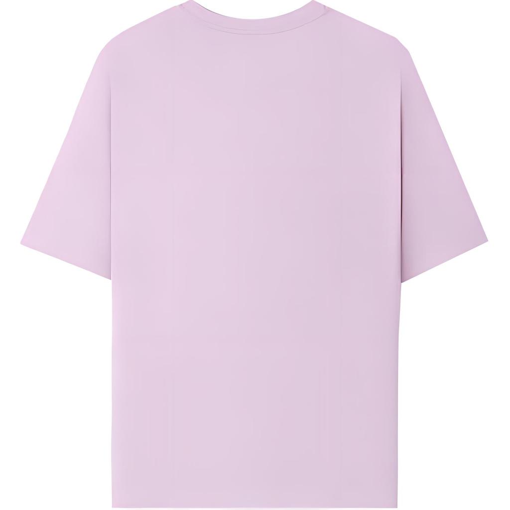 Skechers Comfortable Loose Fit Printed Breathable Short Sleeve T-Shirt Women Tops Light-Pink L225W160-03JG