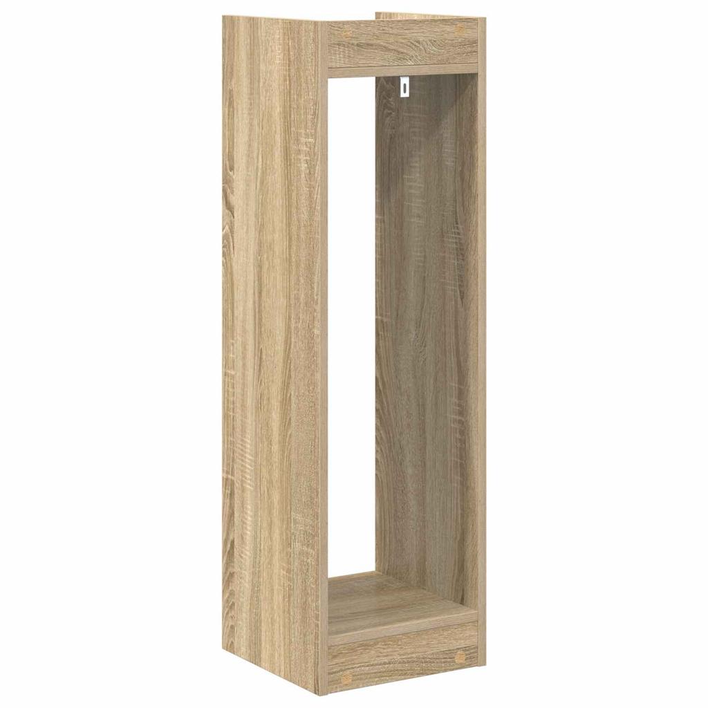 Plant Stand Sonoma Oak 30 x 30 x 100 cm Engineered Wood