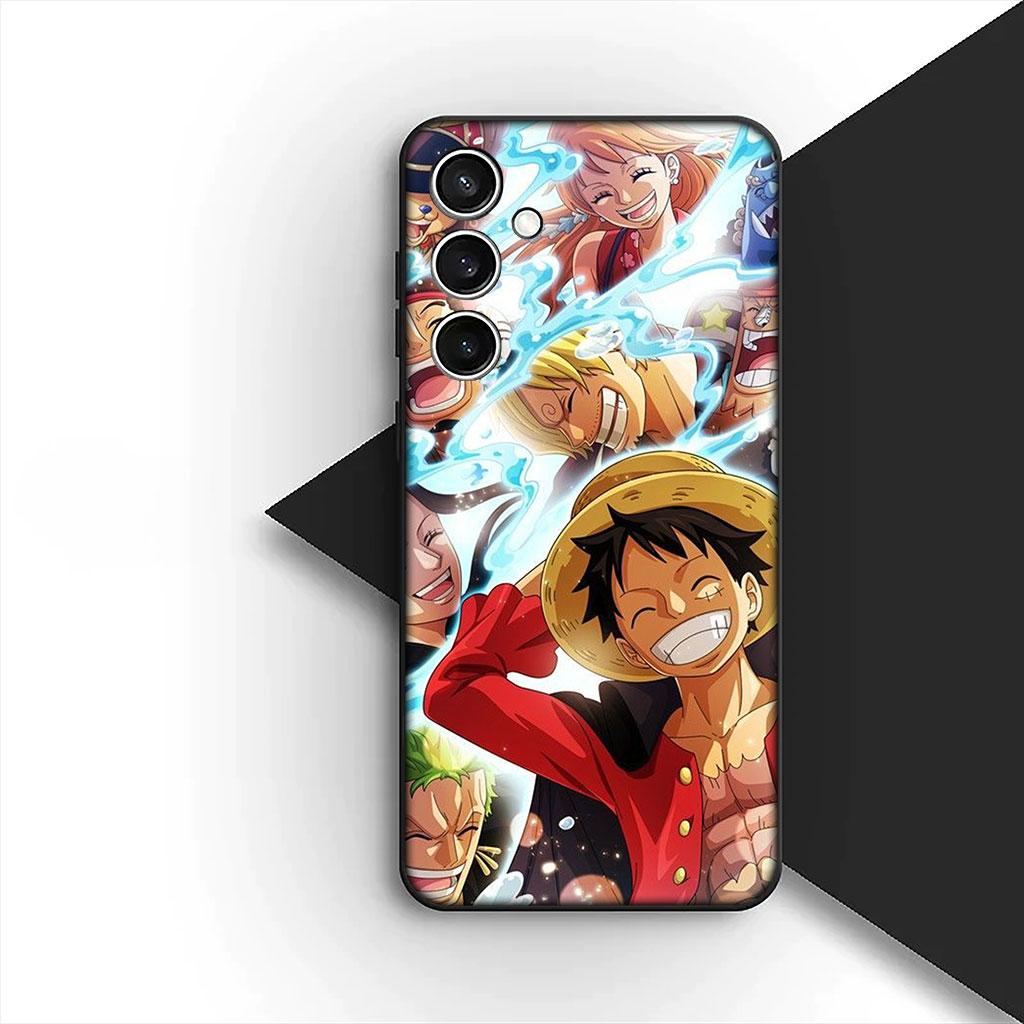Jinbe Kaidous One Luffy Pieces Cover in Silicone per Telefono per Apple iPhone 17 Air 12 13 Pro Max Mini ProMax 7 + 8 Plus Custodia Morbida