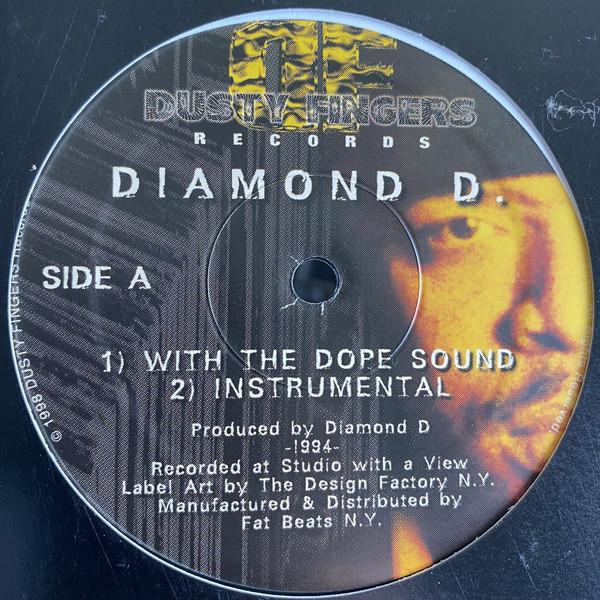 12inch Record DIAMOND D / THE FANTASTIC 4 - With The Dope Sound / You're In The DF111 Dusty Fingers R 1998 US Rap & Hip-Hop/R&B Used