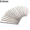 10Pcs/Set 0.3mm-3mm Mini Micro HSS Spiral Twist Drill Bit Drilling Tool Set