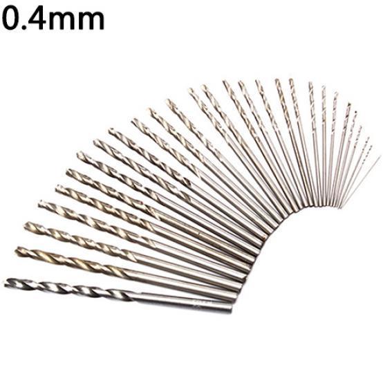 10Pcs/Set 0.3mm-3mm Mini Micro HSS Spiral Twist Drill Bit Drilling Tool Set