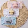 New Baby Nylon Headband: Solid Color Bee Design for Cute Girls