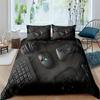 Gamer Bedding Sets for Boys Gaming Duvet Cover Set Video Games Comforter Cover Play Designs Bed Set with Pillowcase