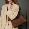 IELGY Ladies Tote Bag Suede Large Capacity Shoulder Messenger Bag