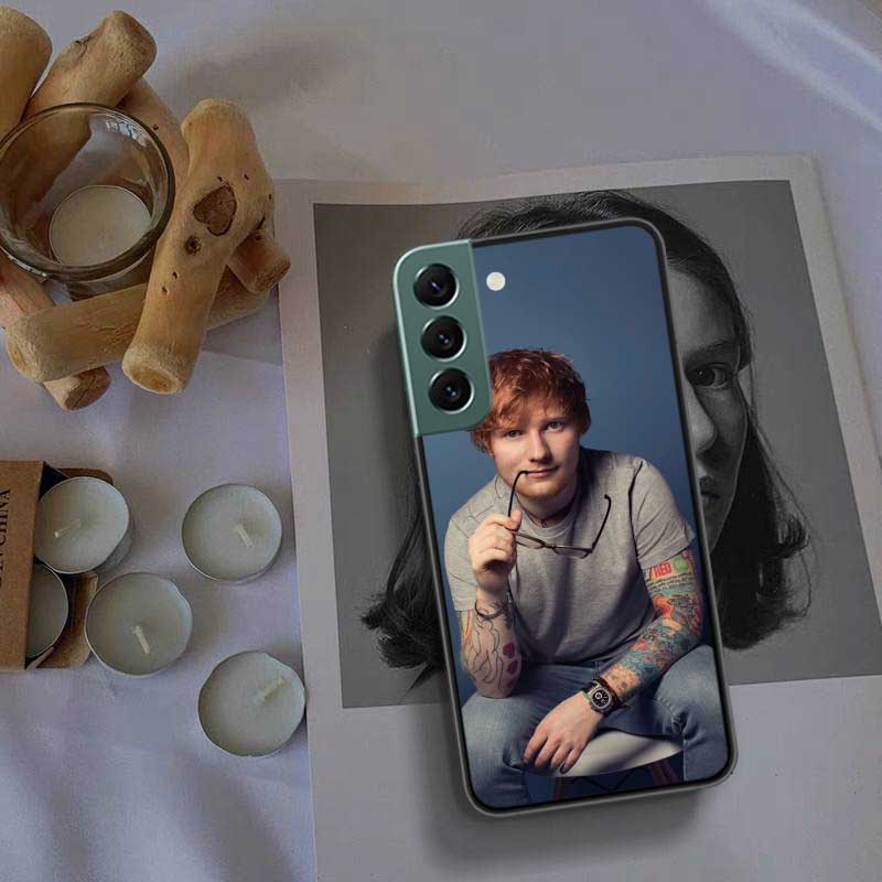 Ed sheeran Singer Phone Case For Samsung Galaxy S22 S25 Ultra S21 S10 Plus S26 Edge S20 S23 S24 FE Cover Silicone Soft TPU C