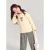 Trendy Children's Clothing Brand 2026 Spring New Brand Export Original Children's Pure Cotton Long-Sleeve T-Shirt Girls' Base Shirt