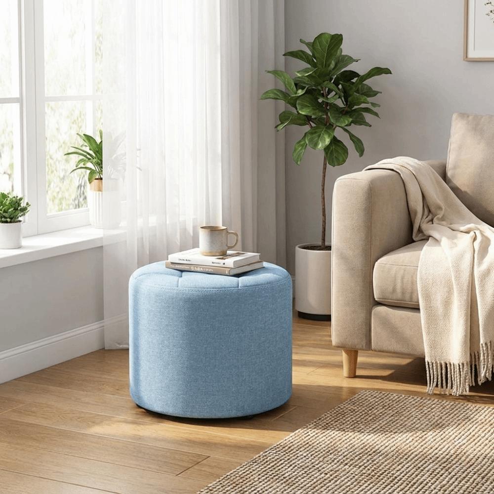 Soft Low Stool Portable Footrest Home Decor Foot Stool  Sofa Footrest
