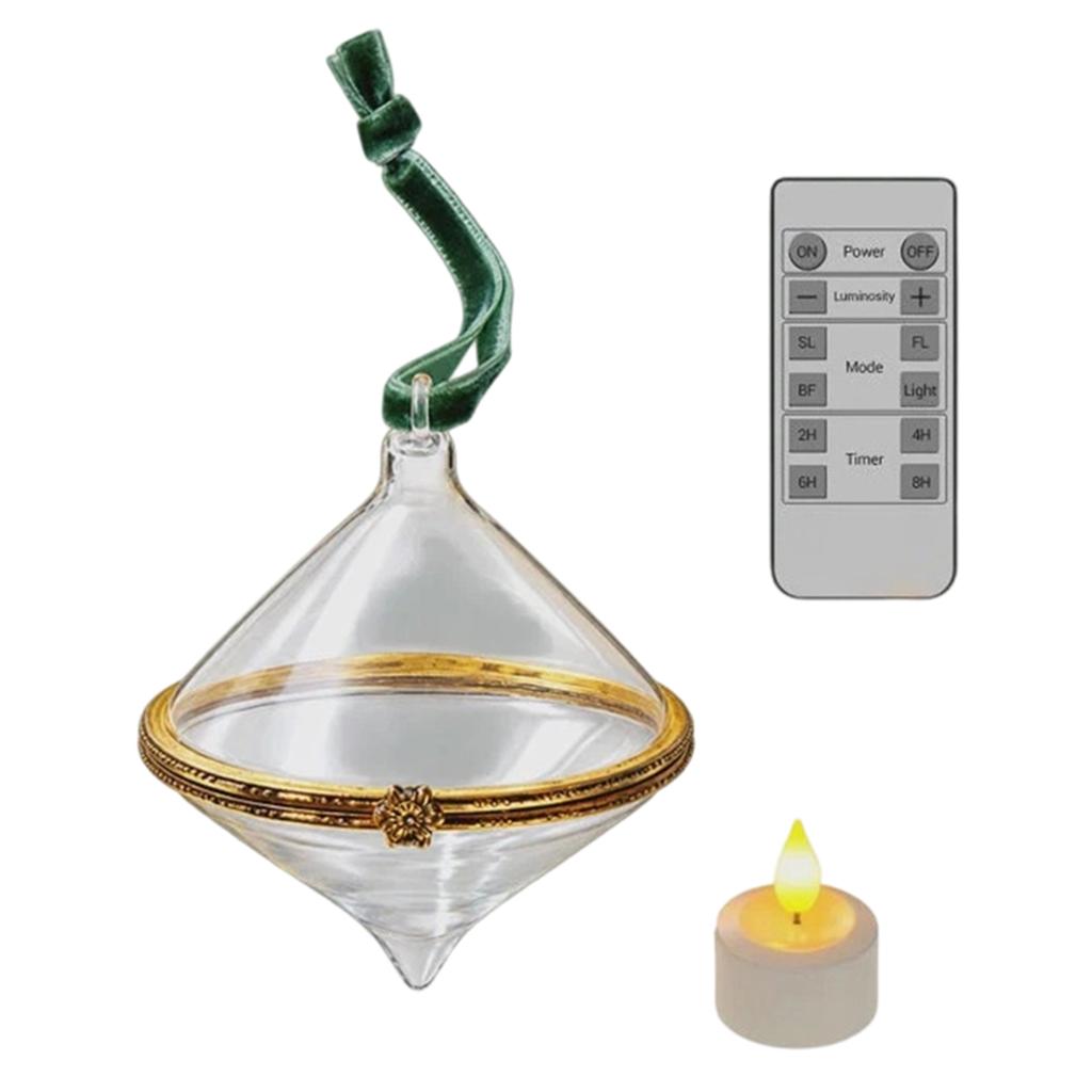 Remote Control Candle Pendant Decoration
