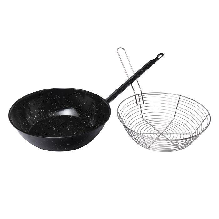 Poêle Friteuse Émaillée Ø 28 Cm Vaello