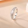 S925 Sterling Silver Marquise Cut Moissanite Ring for Women - Non-fading, Simple, and Personal.