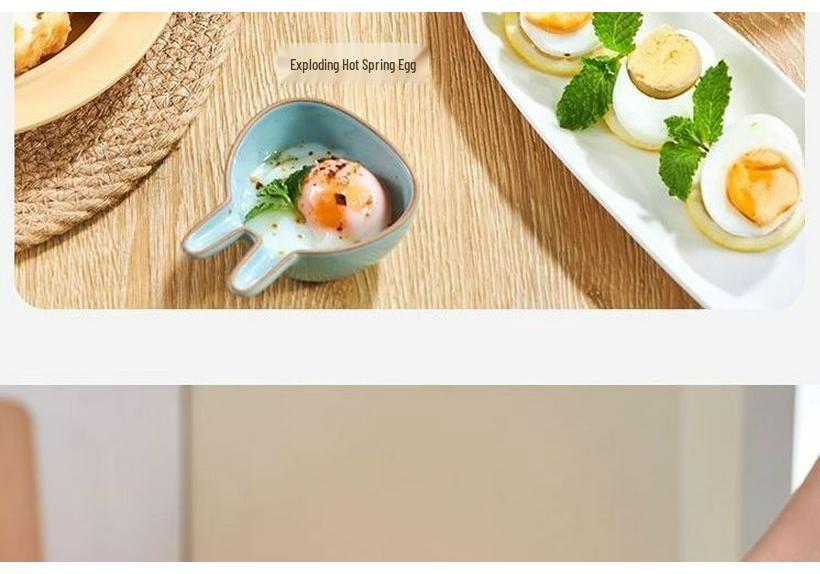 Double-Layer Multifunctional Egg Cooker with Timer and Auto Power-Off