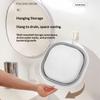 1pcs Foldable Portable Plastic Compression Large Washbasin, Suitable For Home, Travel Laundry, Washing Vegetables