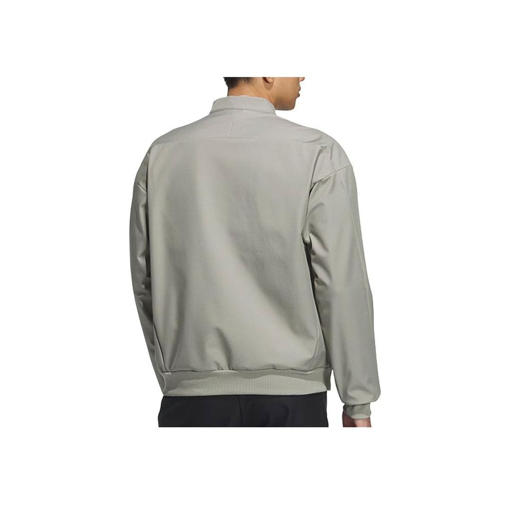 Adidas Sports Casual Fashion Versatile Long Sleeve Jacket Men Jackets Gray JY6952