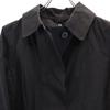 Mackintosh Made In the UK Rubberized Stainless Collar Coat 36 Black Women Used