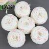 Wool Yarn Crochet Soft Comfortable Multi-purpose Knitting Colorful Fur Ball Thread Home Use Hand