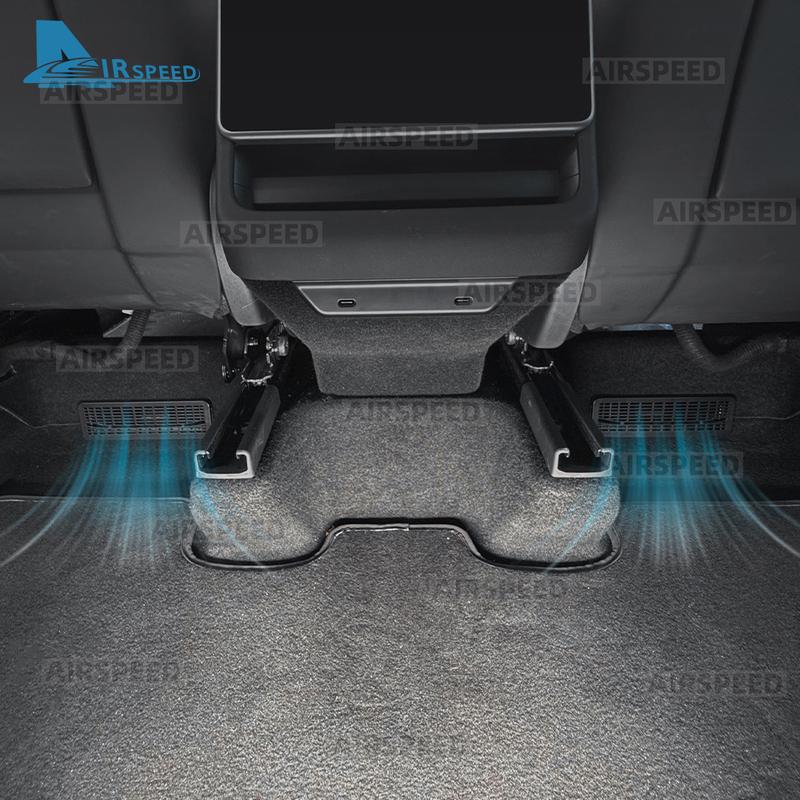 ABS Car Seat Outlet Protector Dust Mesh For Tesla Model Y Juniper Launch 2025- Model 3 Highland 2024-2017 Air Vent Under