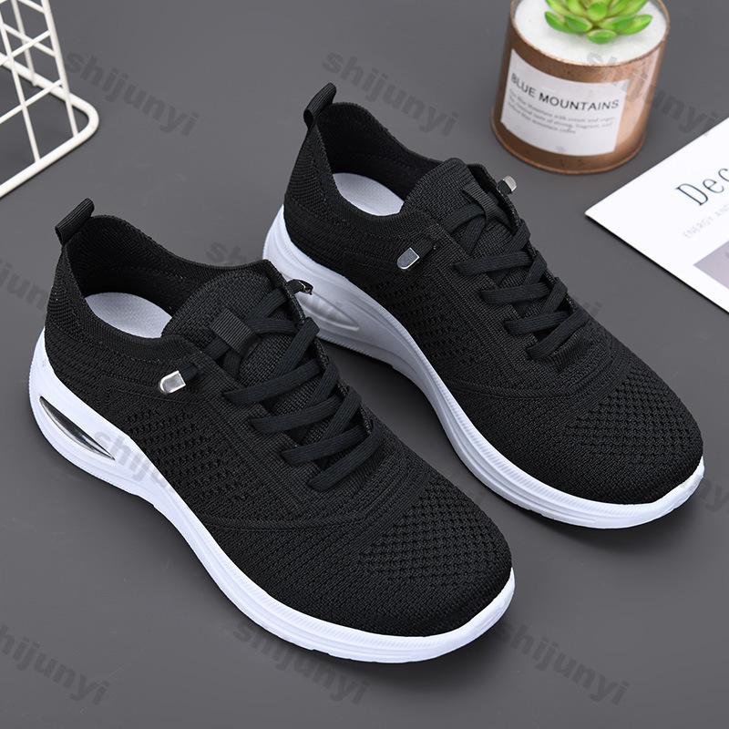 Women's Sneakers 2025 Summer New Mesh Breathable Fashion Lace Up Casual Shoes Lightweight Comfortable Soft Sole Vulcanized Shoes