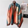 Winter Cashmere Scarf Women Design Outdoor Warm Pashmina Blanket Scarves Female Shawl Wraps Thick Foulard Bufanda