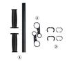 Bicycle Frame Children Saddle Front Frame Mount Seat Safety Handlebar