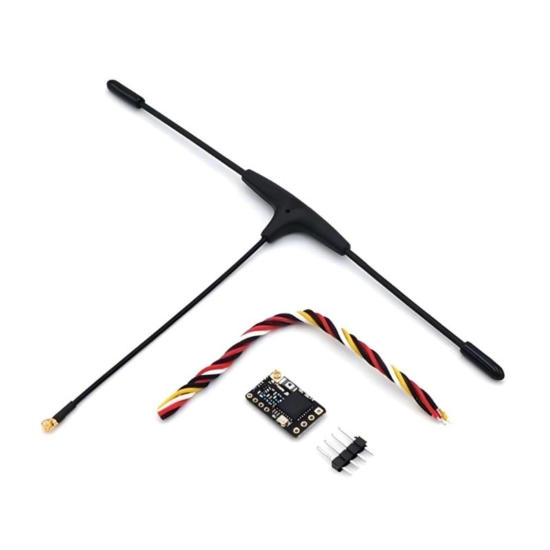 

TBS Crossfire RX Receiver Kit with Long Ranges TBS ImmortalT Antenna for Remote Control Radio System