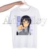 Bunny Girl Senpai Sakurajima Mai Printed T Shirt  Unisex Retro Washed Tops Tees Harajuku Tshirt Streetwear Hip Hop Male T-shirts Shirt