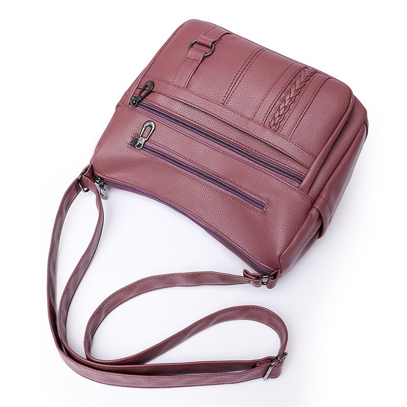 Designer Multi-pocket Crossbody Shoulder Bag For Women 2023 SacHigh Quality Soft Leather Luxury Purses and Handbags Women's Bag