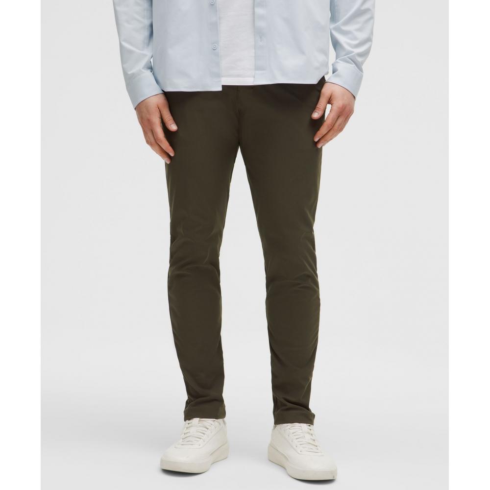 

Lululemon Abc Slim Fit Trouser 34l Warpstreme Dark Olive 46/34