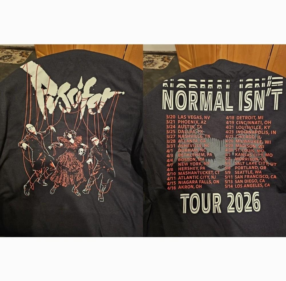 NEW Puscifer The Normal Isn039T Tour 2026 T-Shirt Unisex T-Shirt S