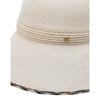 Daks White Rafia Check Contrast Floppy Hat E149w1