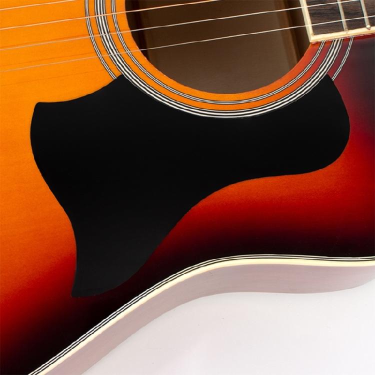 Klebe-Kratzschutzplatte Akustikgitarre Anti-Kratz-Schutzplatte Kunststoff Folk-Gitarre Schlagbrett Gitarrenzubehör