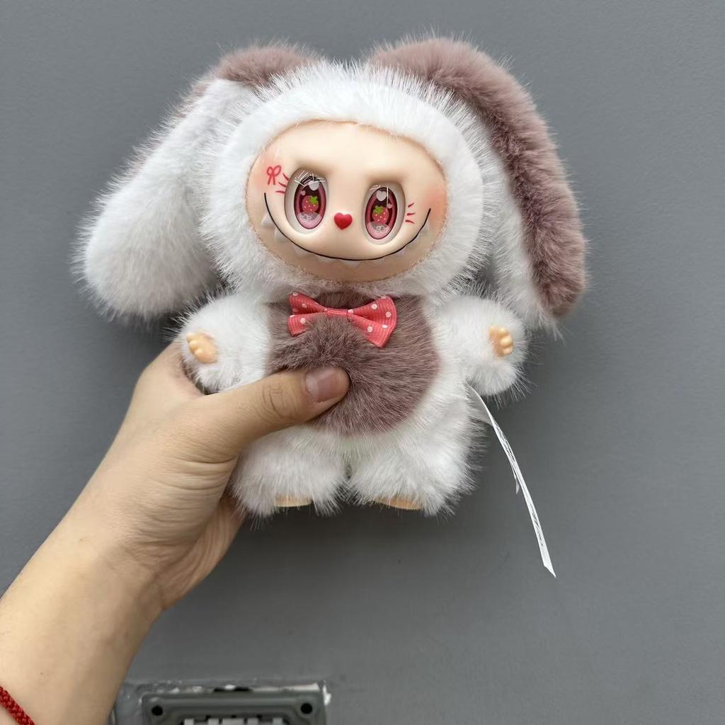 Big-eared Rabbit Doll Labu Bag Pendant Doll Toy Keychain Pendant Ornament Plush Toy