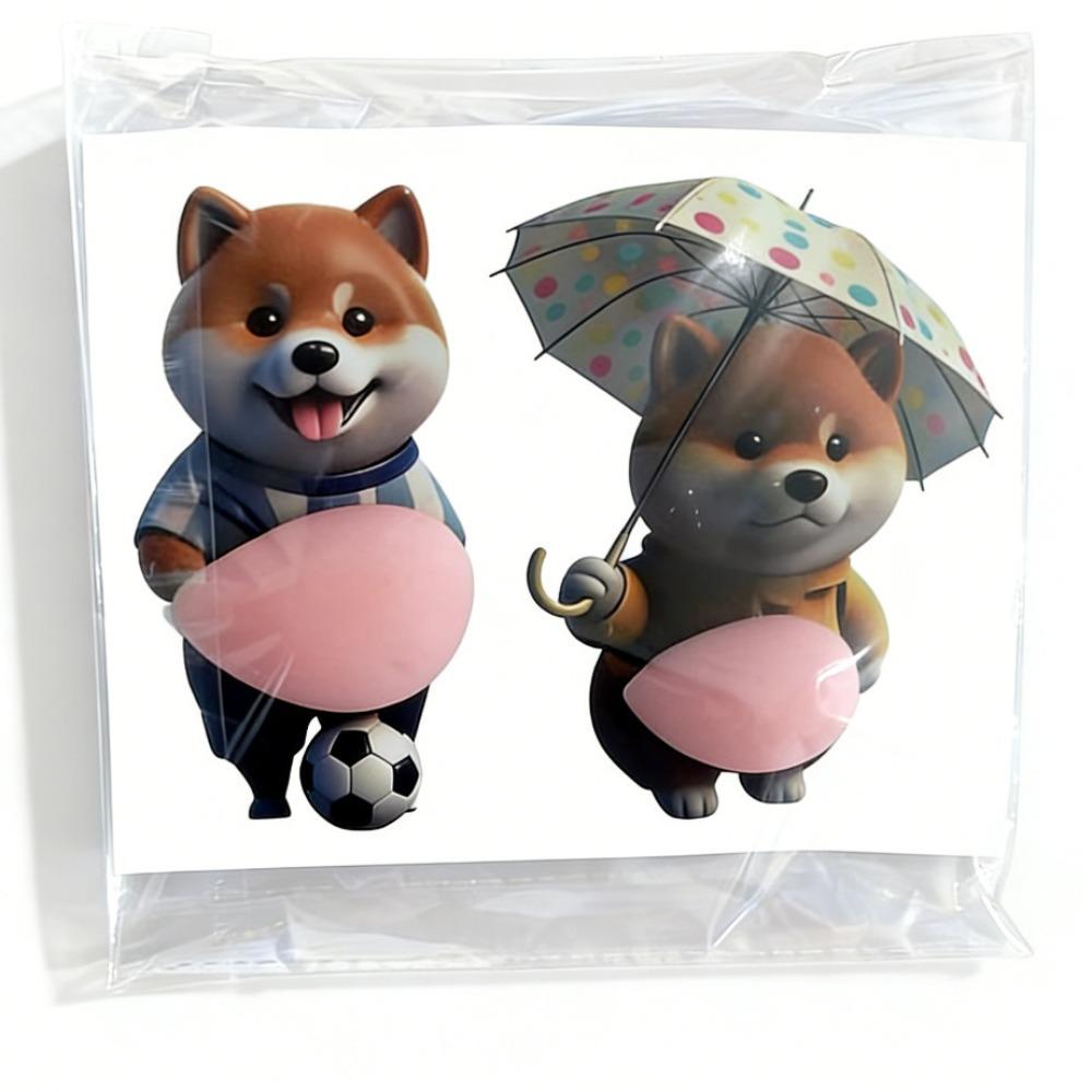 Cute Dog & Cat Squishy Stress Ball: Soft Slow-Rise Fidget Toy with 3D Animal Design, Squeeze for Relaxation and Fun