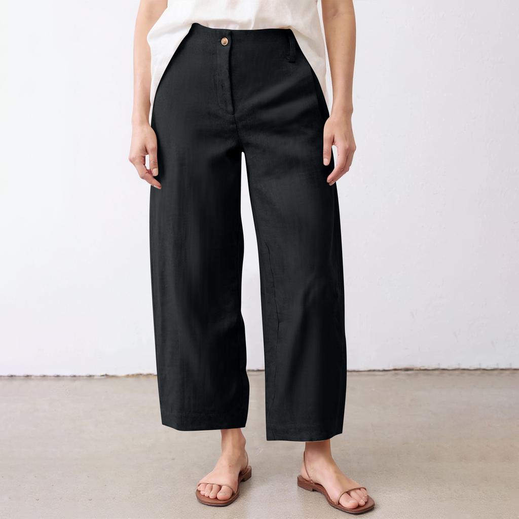 Women's Casual Loose Pants Straight Wide Leg Pants Casual Pants