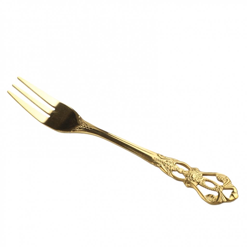 2pcs/set Spoon Charm Coffee Fine And Retro Texture Fruit