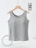 Women's Anti-Light Cotton Camisole: Covers Underarm, Chest Pads, Wear Alone or as Base Layer, Sleeveless Top