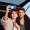 Wide-angle Lens Convex Mirror Round Group Photo Mirror Travel Reflective Mirror  Video Selfie
