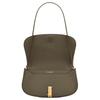 Saint Laurent YSL Front Logo Magnetic Closure Leather Tote Shoulder Bag Women bags Deep-Musk 779642-0SX0W-3237