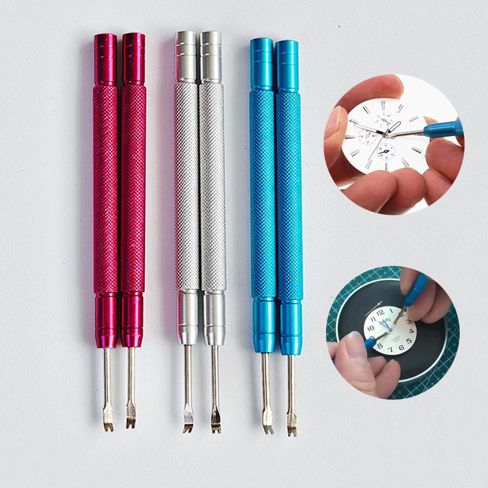 Watch Hands Remover Tool – 2PCS Alloy Steel Manual Hand Removal Lifters for Watch Repair & Maintenance