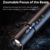 Videography Flashlight 2000mAh Rechargeable Photography Light with Easy Operating