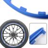 AMA1 4PCS/SET Car Vehicle Wheel Rims Protector Decor Strip Tire Guard Line Rubber Moulding Trim for Tesla Model 3 Y S  X 2017-2023