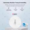 Ewelink ZigBee Smarter Temperatur-Feuchtigkeitssensor Batteriebetrieben APP-Steuerung Thermometer Hygrometer Controller Für Alexa Google