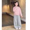 Moonkids Girls' Autumn Hooded Sportswear Set