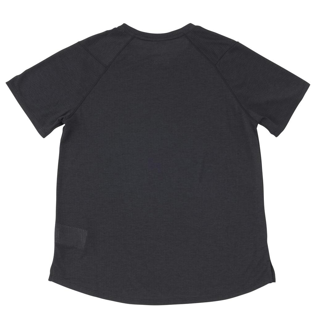 New Balance Dry Athletics Short Sleeve BKH Women's T-Shirt (WT41253) Quick-Drying (Black Heather)