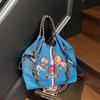 Women's Embroidered Women's Bag Shoulder Bag Nylon Bag Waterproof Tote Bag Canvas Bag Portable Messenger Bag