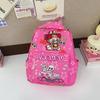 Large Capacity Children'S Backpack Cartoon Animation Boys And Girls Backpack Kindergarten Primary School Students Schoolbag Tide