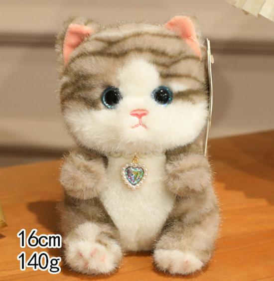 Adorable Sheep, Cat, Bunny & Hedgehog Plush Pendant Dolls - Perfect Birthday Soothing Toy Gift