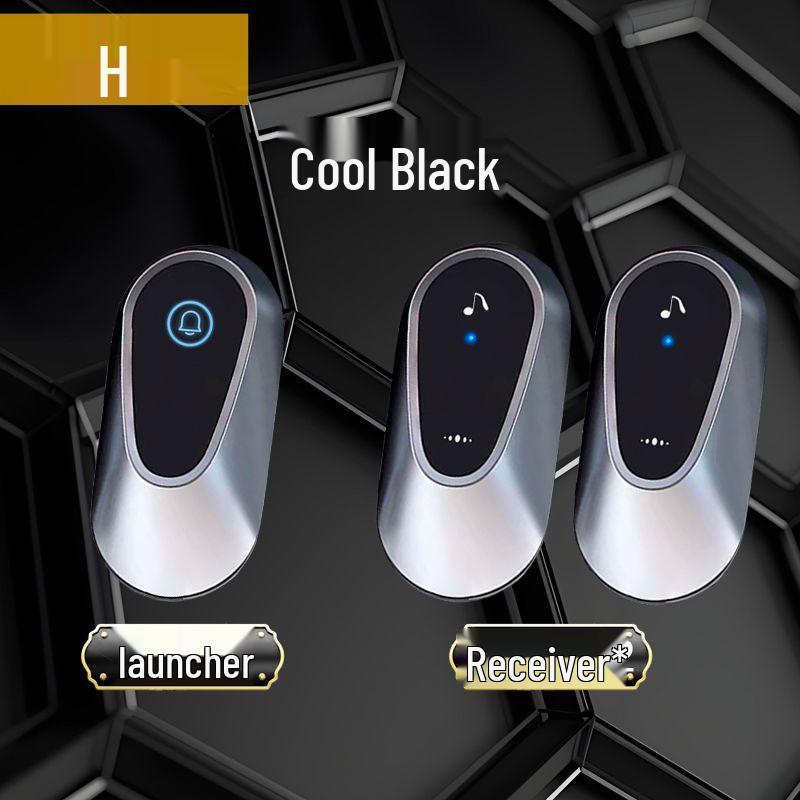 Smart Wireless Long-Distance Remote Control Doorbell for Elderly with Large Volume