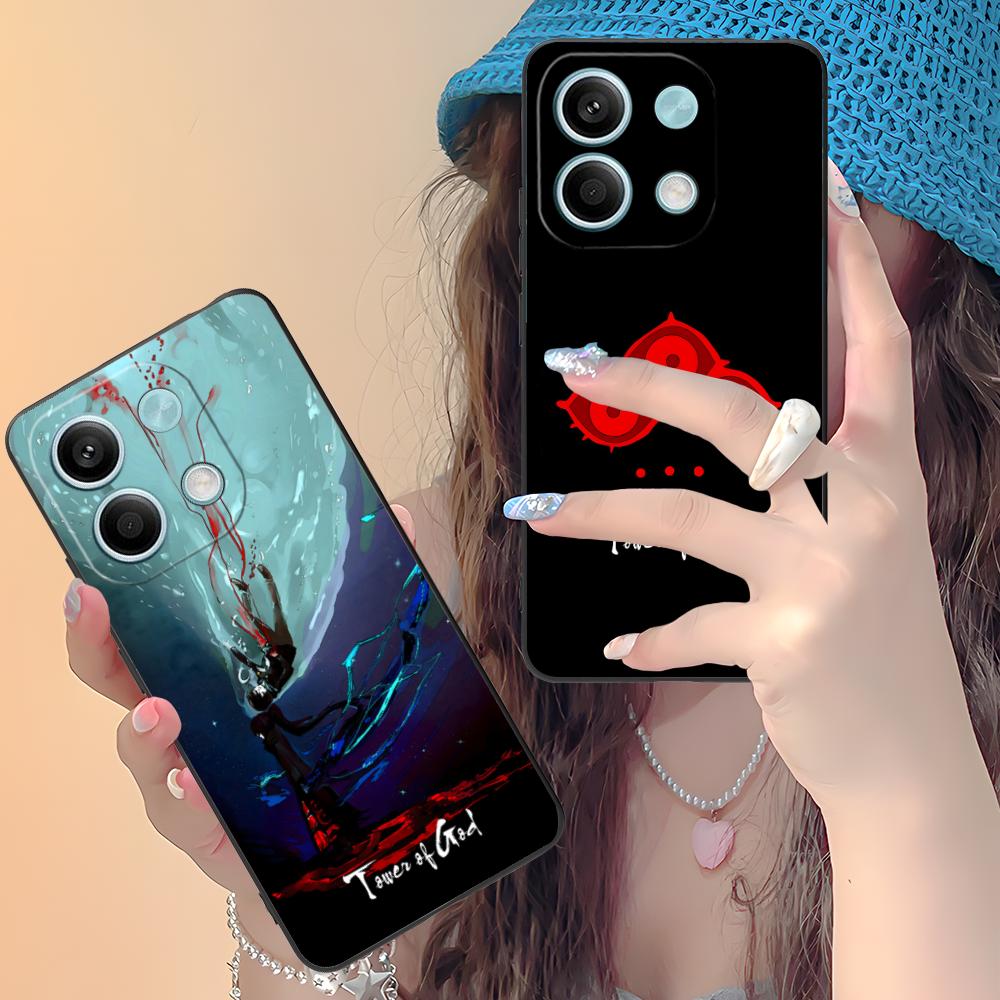 Anime Game Tower of God Phone Case for Xiaomi Redmi Note 14 13 12 11 S Pro Plus 4G 5G Colorful Printing Cover Cellphones Luxury