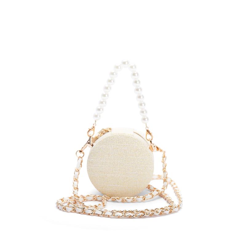 Dior DIY Style Cosmetic Bag Bubble Jellyfish Golden Rose Crossbody Handbag Portable Storage Polyester Fiber Advanced Versatile Golden Daisy